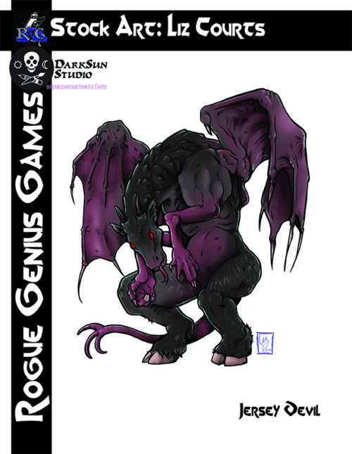 Stock Art: Jersey Devil