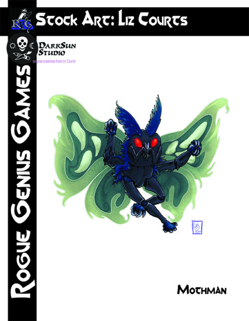 Stock Art: Mothman