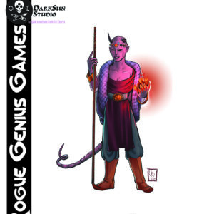 Stock Art: Tiefling Wizard