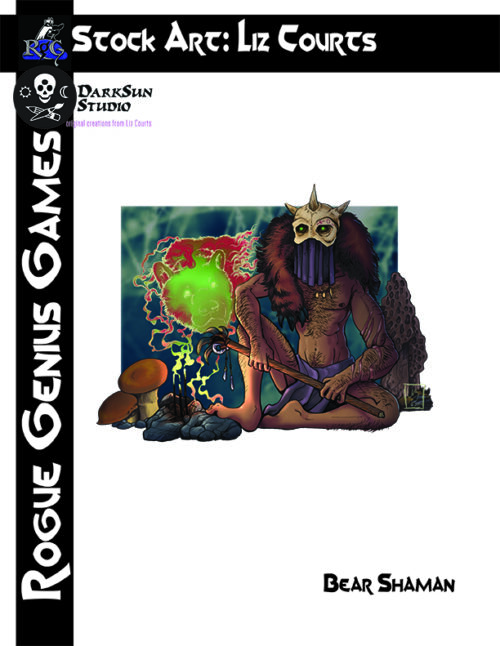 Stock Art: Bear Shaman