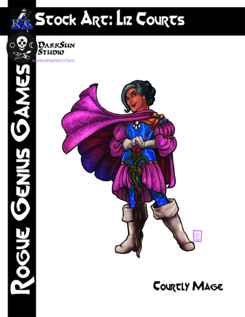 Stock Art: Courtly Mage