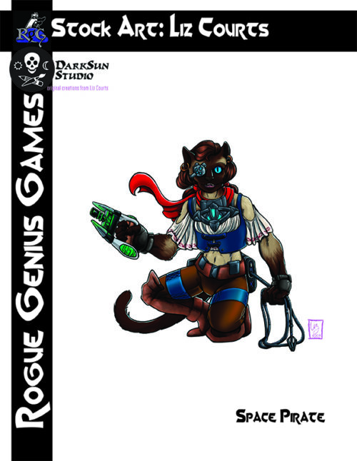 Stock Art: Space Pirate