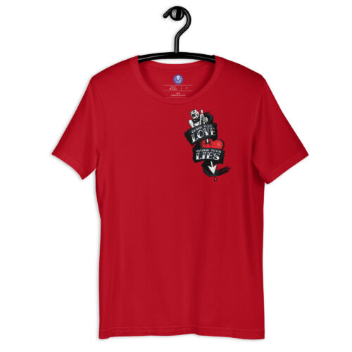Our Flag Means Death: Damn Your Love, Damn Your Lies (t-shirt)
