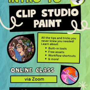 Class: Intro to Clip Studio Paint